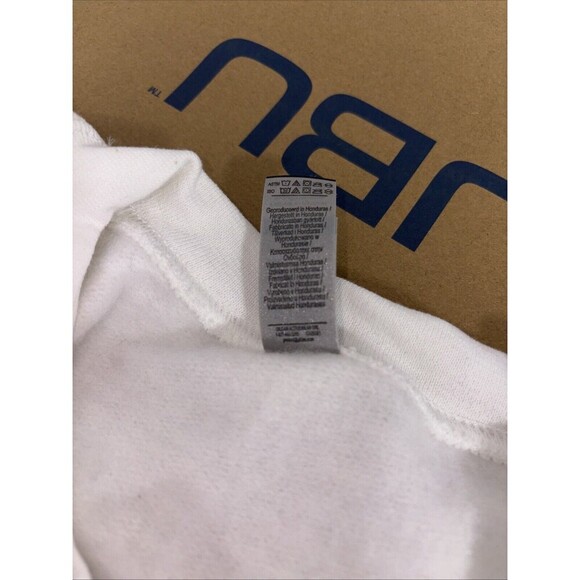 Gildan 18000 Heavy Blend Crewneck Sweatshirt Pullover Sizes Large White - Picture 4 of 7